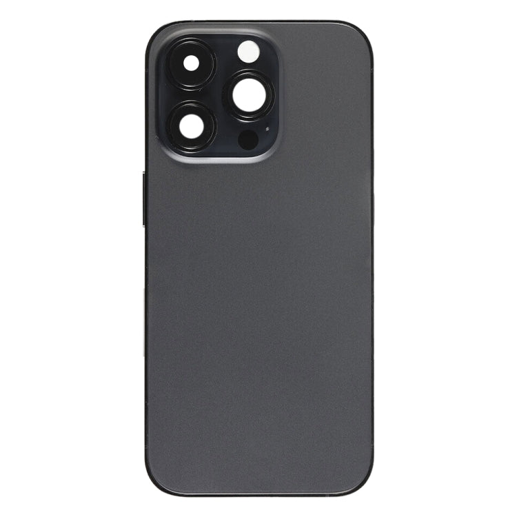 For iPhone 14 Pro Battery Back Cover with Side Keys & Card Tray, Version:China Version(Black) - free shipping - PMC Jewellery - Order now!
