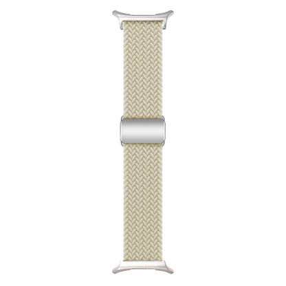 For Samsung Galaxy Watch Ultra 47mm Nylon Loop Magnetic Buckle Watch Band(Starlight Color) - Watch Bands by PMC Jewellery | Online Shopping South Africa | PMC Jewellery | Buy Now Pay Later Mobicred