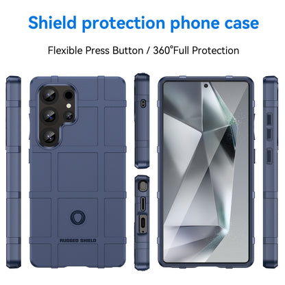 For Samsung Galaxy S25 Ultra 5G Full Coverage Shockproof TPU Phone Case(Blue) - Galaxy S25 Ultra 5G Cases by PMC Jewellery | Online Shopping South Africa | PMC Jewellery | Buy Now Pay Later Mobicred