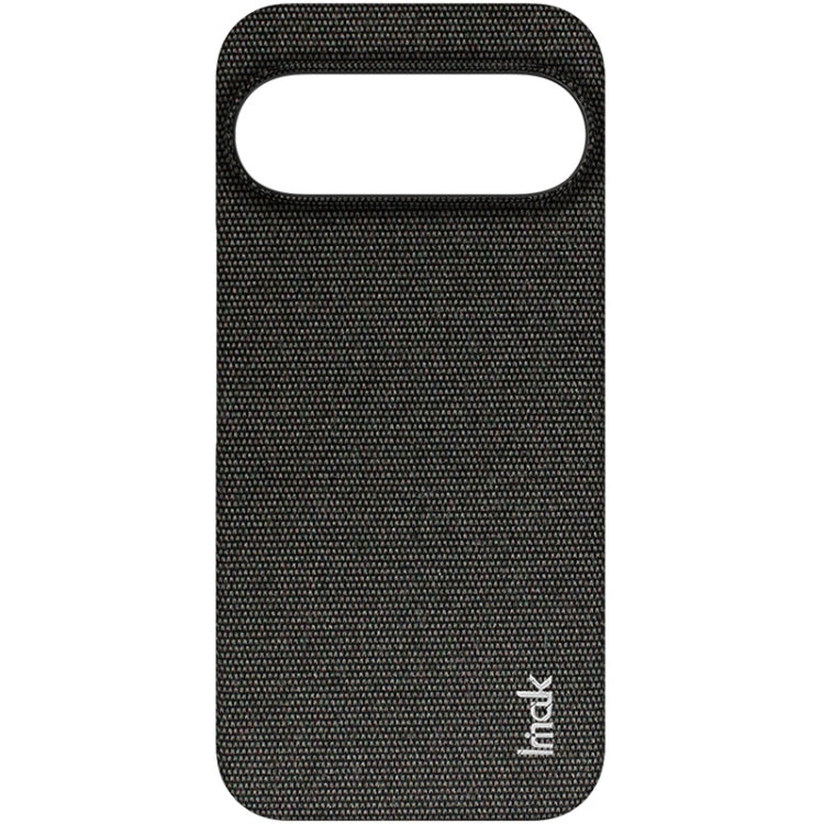 For Google Pixel 9 / 9 Pro imak Ruiyi Series Cloth Texture PU + PC Phone Case(Black) - Google Cases by imak | Online Shopping South Africa | PMC Jewellery | Buy Now Pay Later Mobicred