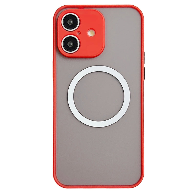 For iPhone 16 Hawkeye Skin Feel MagSafe Phone Case(Red) - iPhone 16 Cases by PMC Jewellery | Online Shopping South Africa | PMC Jewellery | Buy Now Pay Later Mobicred