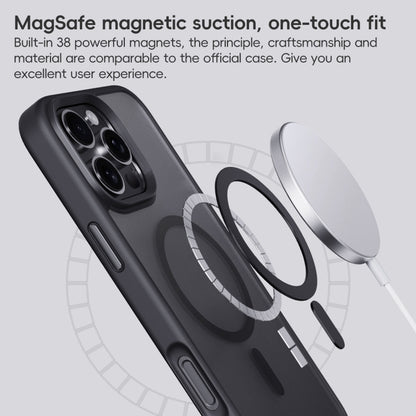 For iPhone 16 Pro Max Frosted MagSafe Magnetic Phone Case(Titanium Blue) - iPhone 16 Pro Max Cases by PMC Jewellery | Online Shopping South Africa | PMC Jewellery | Buy Now Pay Later Mobicred