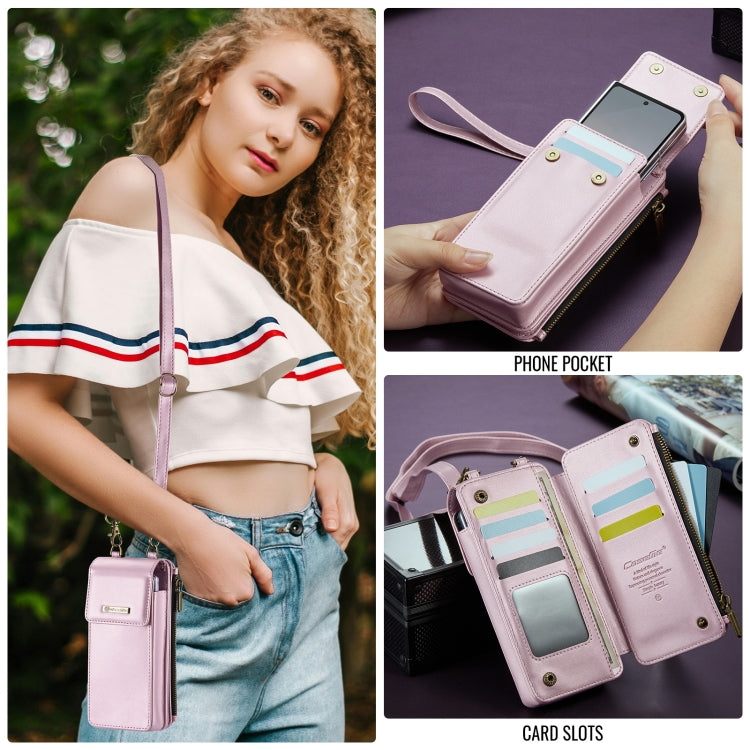 For Samsung Z Fold Series CaseMe Me50 Mini Lanyard Universal Bag(Pink) - Galaxy Z Fold6 5G Cases by CaseMe | Online Shopping South Africa | PMC Jewellery | Buy Now Pay Later Mobicred