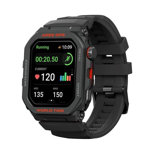 Zeblaze Ares GPS Rugged GPS Smart Watch, Support Heart Rate / Pulse Ox Blood Oxygen(Lava Black) - Smart Watches by Zeblaze | Online Shopping South Africa | PMC Jewellery | Buy Now Pay Later Mobicred