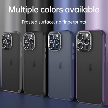 For iPhone 16 Plus SULADA Skin Feel Matte Shockproof Phone Case(Purple) - iPhone 16 Plus Cases by SULADA | Online Shopping South Africa | PMC Jewellery | Buy Now Pay Later Mobicred