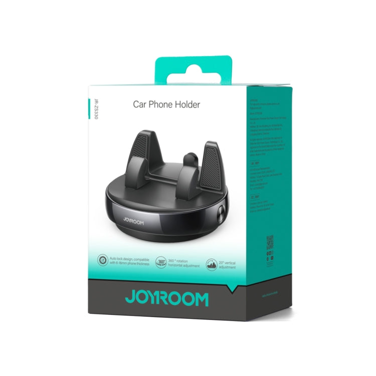 JOYROOM JR-ZS330 Dundun No.3 Vehicle Mounted Bracket Dashboard Car Phone Holder(Black) - Car Holders by JOYROOM | Online Shopping South Africa | PMC Jewellery | Buy Now Pay Later Mobicred