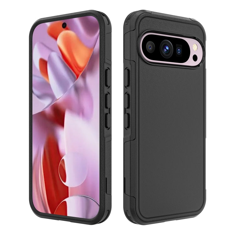 For Google Pixel 9 Pro RedPepper Armor PC Hybrid TPU Phone Case(Black) - Google Cases by RedPepper | Online Shopping South Africa | PMC Jewellery | Buy Now Pay Later Mobicred