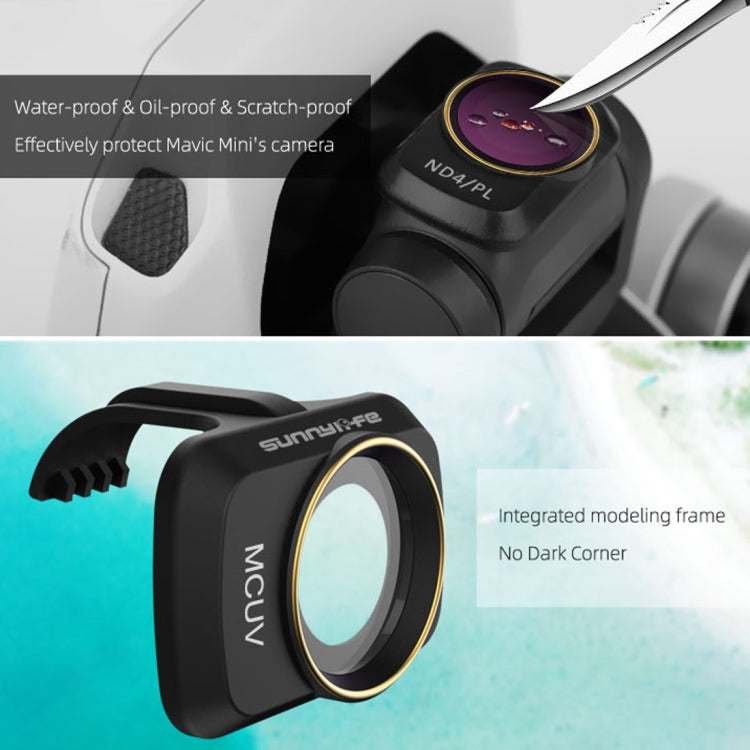 Sunnylife MM-FI9250 Lens Filter For DJI Mini 4K/Mini 2 SE/Mini SE/Mini 2/Mavic Mini - Lens Filter by Sunnylife | Online Shopping South Africa | PMC TechLife | Buy Now Pay Later Mobicred