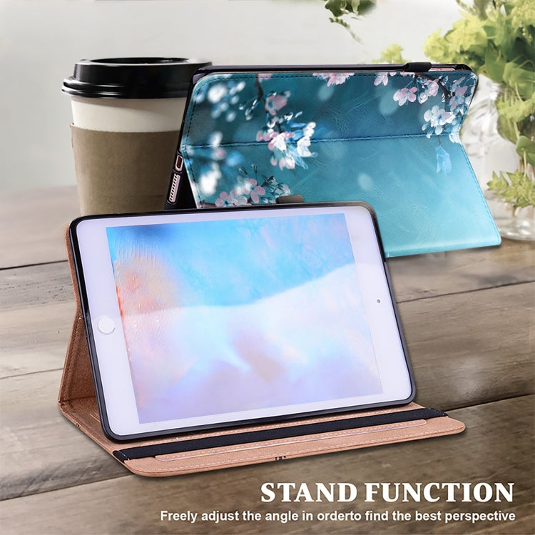 For Honor Pad X9 Crystal Texture Painted Leather Tablet Case(Plum Bossom) - Honor by PMC TechLife | Online Shopping South Africa | PMC TechLife | Buy Now Pay Later Mobicred
