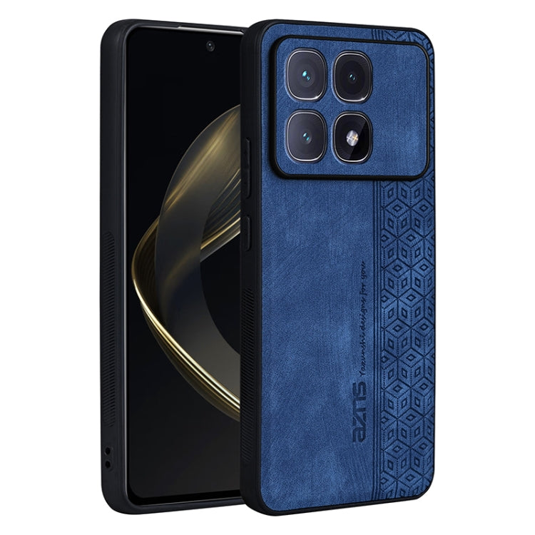 For Redmi K70 Ultra AZNS 3D Embossed Skin Feel Phone Case(Sapphire Blue) - Xiaomi Cases by AZNS | Online Shopping South Africa | PMC Jewellery | Buy Now Pay Later Mobicred