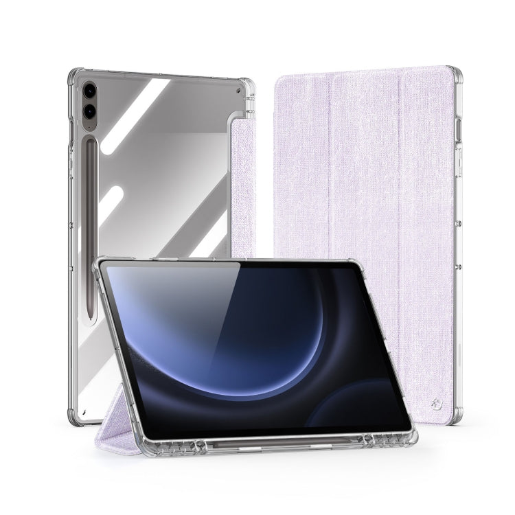 For Samsung Galaxy Tab S10+ DUX DUCIS Unid Series PU+TPU Smart Tablet Case(Purple) - Tab S10+ Cases by DUX DUCIS | Online Shopping South Africa | PMC Jewellery | Buy Now Pay Later Mobicred