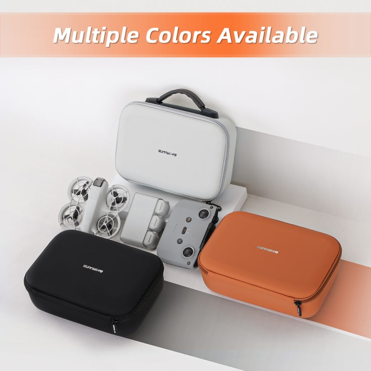 For DJI Neo Sunnylife Drone Batteries Kit Storage Case Box Suitcase(Orange) - free shipping - PMC TechLife - Order now!