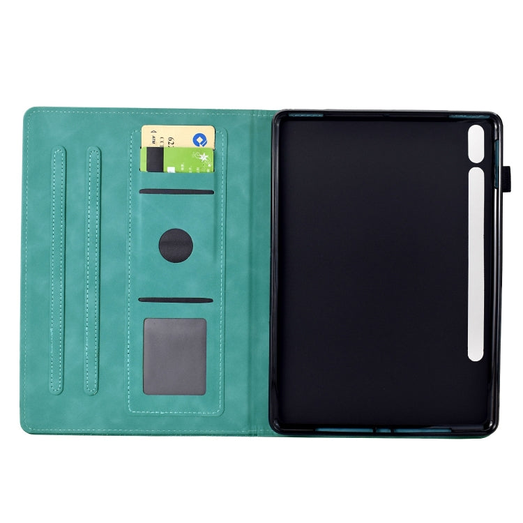 For Samsung Galaxy Tab S9 / S9 FE Cats Embossed Leather Smart Tablet Case(Light Blue) - free shipping - PMC Jewellery - Order now!