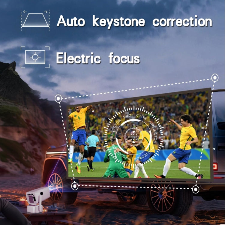 Y7S 720P Android 11 OS Portable Home WiFi Projector with Speaker, CPU:RK3326(US Plug) - Mini Projector by PMC Jewellery | Online Shopping South Africa | PMC Jewellery | Buy Now Pay Later Mobicred