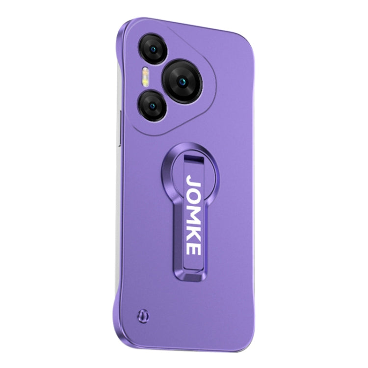 For Huawei Pura 70 Baking Varnish 360 Rotate Holder No Frame PC Phone Case(Purple) - Huawei Cases by PMC Jewellery | Online Shopping South Africa | PMC Jewellery | Buy Now Pay Later Mobicred