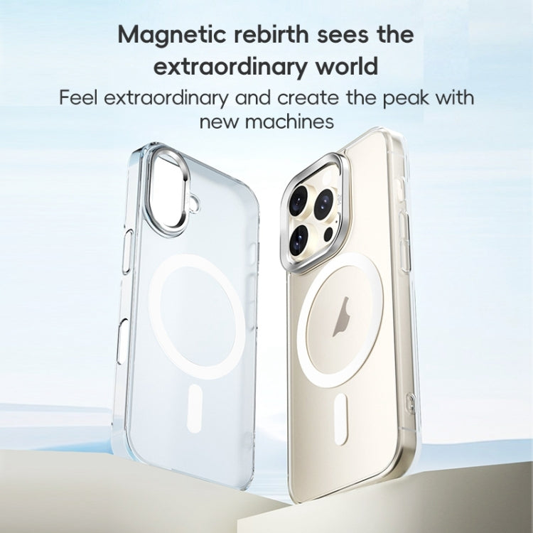 For iPhone 16 Pro ZGA Magsafe Clear PC Tempered Glass Phone Case(Transparent) - iPhone 16 Pro Cases by ZGA | Online Shopping South Africa | PMC Jewellery | Buy Now Pay Later Mobicred