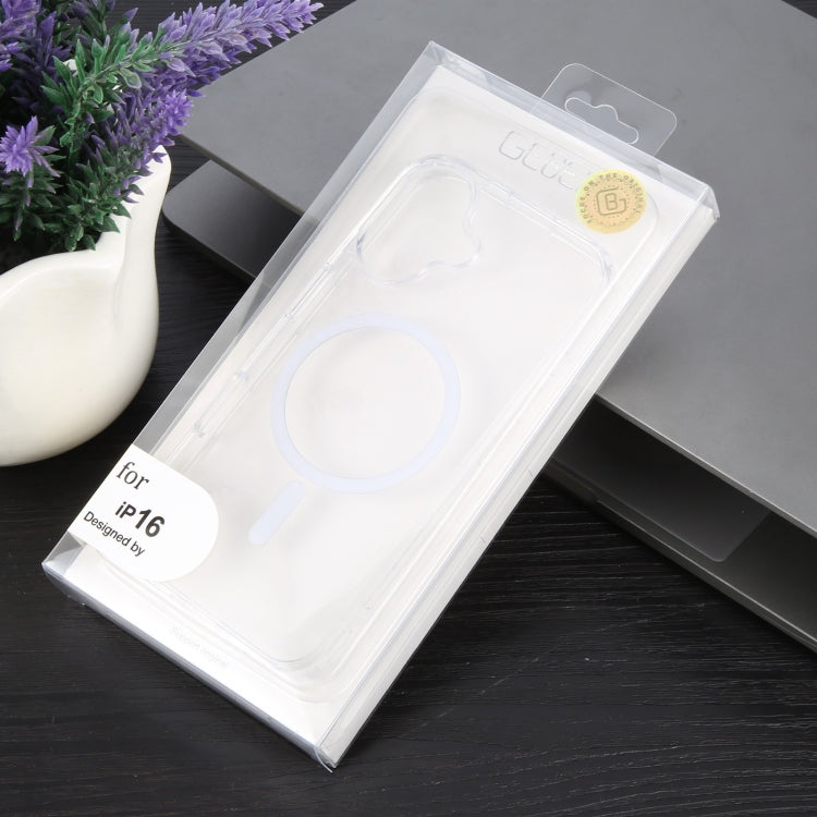 For iPhone 16 GEBEI MagSafe Magnetic Transparent Phone Case - iPhone 16 Cases by GEBEI | Online Shopping South Africa | PMC Jewellery | Buy Now Pay Later Mobicred