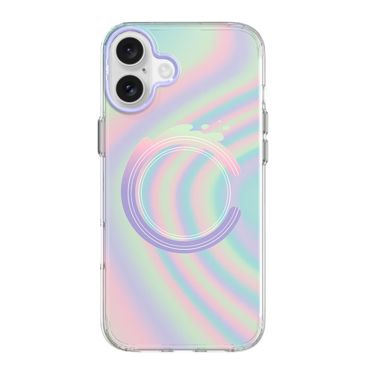 For iPhone 16 Plus TGVIS Grace Series MagSafe Magnetic Phone Case(Hallucination) - iPhone 16 Plus Cases by TGVIS | Online Shopping South Africa | PMC Jewellery | Buy Now Pay Later Mobicred