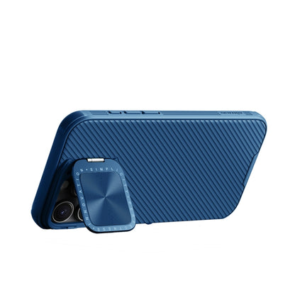 For iPhone 16 Pro Max NILLKIN CamShield Prop MagSafe Magnetic PC Phone Case(Blue) - iPhone 16 Pro Max Cases by NILLKIN | Online Shopping South Africa | PMC Jewellery | Buy Now Pay Later Mobicred