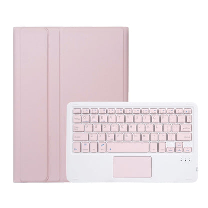 For Huawei MatePad SE 11 2024 AH21-A Ultra-thin Detachable Bluetooth Keyboard Leather Tablet Case with Touchpad(Pink White) - Others Keyboard by PMC Jewellery | Online Shopping South Africa | PMC Jewellery | Buy Now Pay Later Mobicred