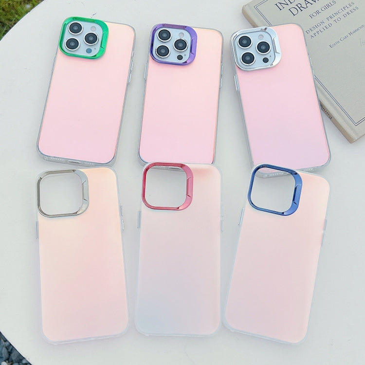 For iPhone 16 Color Plating Discoloration PC Phone Case(Silver) - iPhone 16 Cases by PMC Jewellery | Online Shopping South Africa | PMC Jewellery | Buy Now Pay Later Mobicred