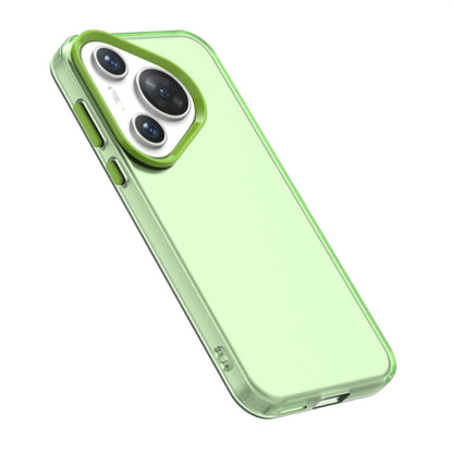 For Huawei Pura 70 Pro+ Candy PC Hybrid TPU Shockproof Phone Case(Green) - Huawei Cases by PMC Jewellery | Online Shopping South Africa | PMC Jewellery | Buy Now Pay Later Mobicred