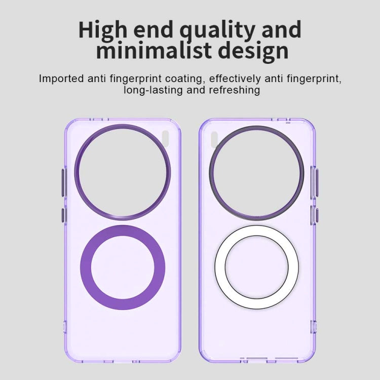 For vivo X200 Candy Magsafe PC Hybrid TPU Phone Case(Purple) - X200 Cases by PMC Jewellery | Online Shopping South Africa | PMC Jewellery | Buy Now Pay Later Mobicred