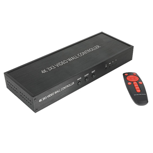 NK-BT88 4K 3x3 HDMI Video Wall Controller Multi-screen Splicing Processor with Remote Controller, Plug:US Plug - Splitter by PMC Jewellery | Online Shopping South Africa | PMC Jewellery | Buy Now Pay Later Mobicred