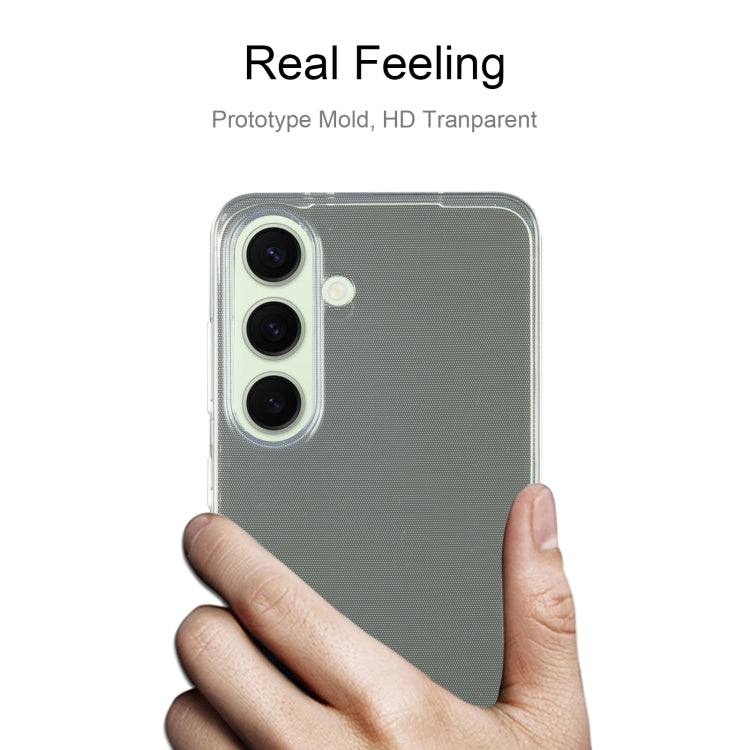 For Samsung Galaxy S25 5G Ultra-thin Transparent TPU Phone Case - Galaxy S25 5G Cases by PMC Jewellery | Online Shopping South Africa | PMC Jewellery | Buy Now Pay Later Mobicred