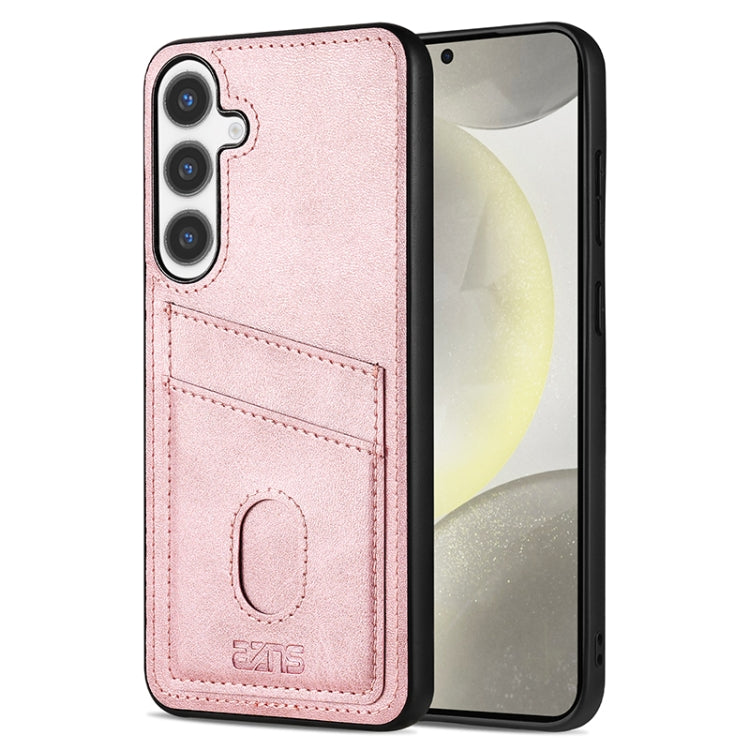 For Samsung Galaxy S24+ 5G AZNS K1 Series Card Slot Business Phone Case(Pink) - Galaxy S24+ 5G Cases by AZNS | Online Shopping South Africa | PMC Jewellery | Buy Now Pay Later Mobicred