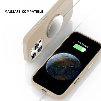 For iPhone 16 Pro Mutural Karen Series Liquid Silicone MagSafe Magnetic Phone Case(Grey) - iPhone 16 Pro Cases by Mutural | Online Shopping South Africa | PMC Jewellery | Buy Now Pay Later Mobicred