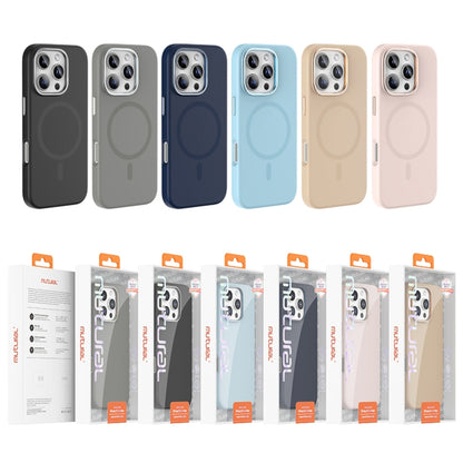 For iPhone 16 Pro Mutural Karen Series Liquid Silicone MagSafe Magnetic Phone Case(Grey) - iPhone 16 Pro Cases by Mutural | Online Shopping South Africa | PMC Jewellery | Buy Now Pay Later Mobicred