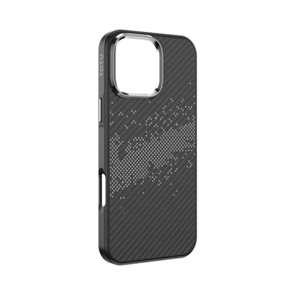 For iPhone 16 Pro Max TOTU PC-30 Kevlar Textured MagSafe Magnetic Phone Case(Black) - iPhone 16 Pro Max Cases by TOTUDESIGN | Online Shopping South Africa | PMC Jewellery | Buy Now Pay Later Mobicred