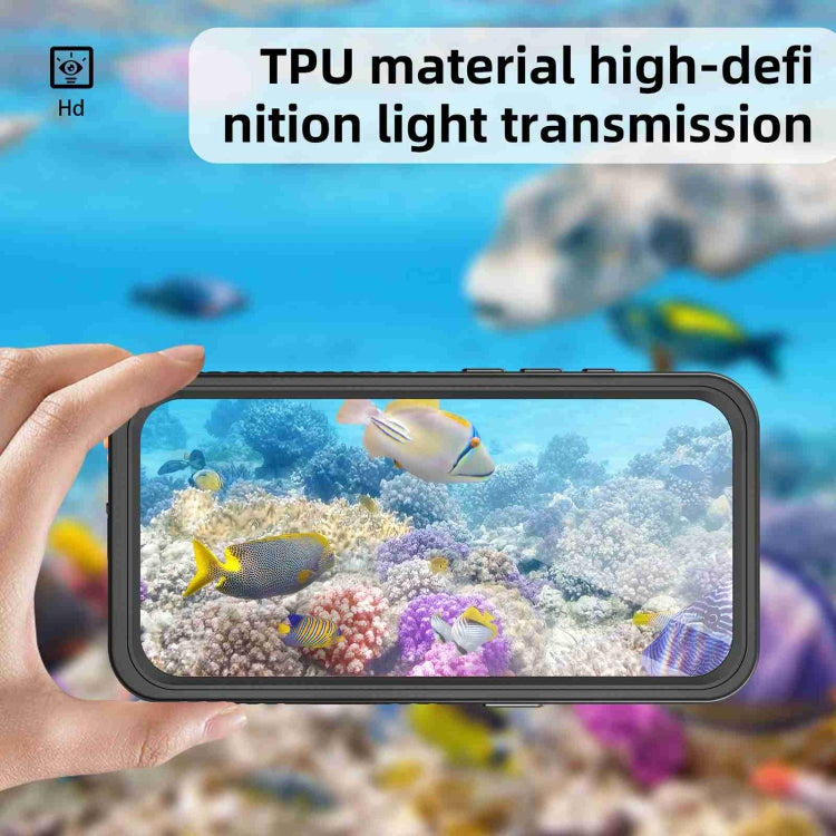For iPhone 16 Pro RedPepper IP68 Waterproof Triple-proof Phone Case(Black) - free shipping - PMC Jewellery - Order now!