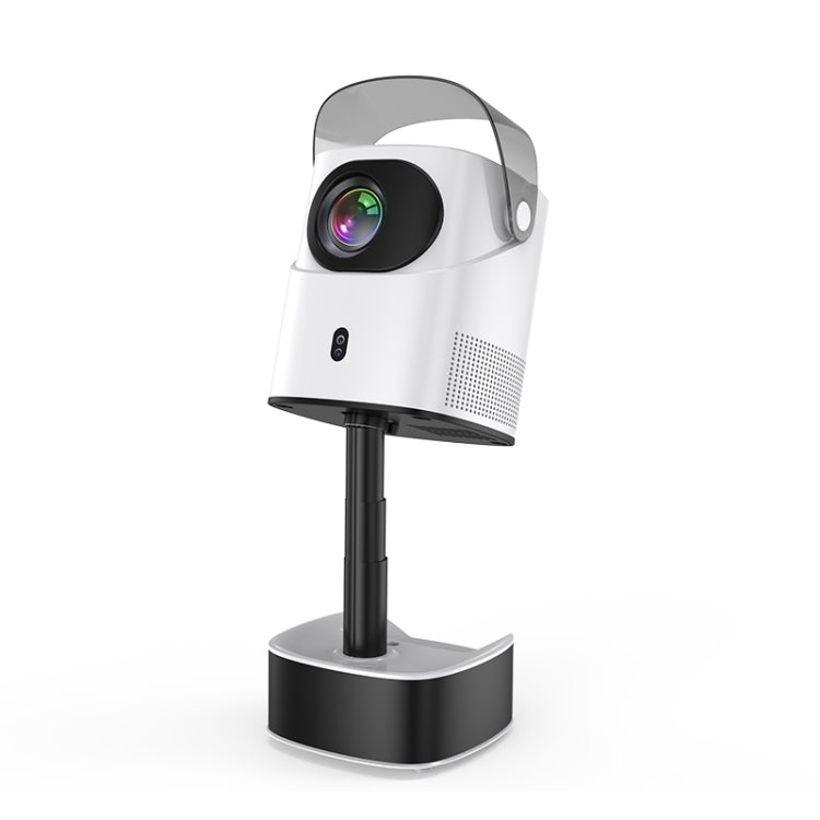 TS-2 1920 x 1080P 240ANSI HiSilicon 352 Android 9.0 Telescopic Projector, EU Plug(White) - LED Projector by PMC TechLife | Online Shopping South Africa | PMC TechLife | Buy Now Pay Later Mobicred