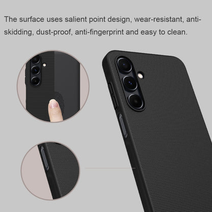 For Samsung Galaxy A16 5G NILLKIN Frosted PC Phone Case(Black) - Galaxy Phone Cases by NILLKIN | Online Shopping South Africa | PMC Jewellery | Buy Now Pay Later Mobicred