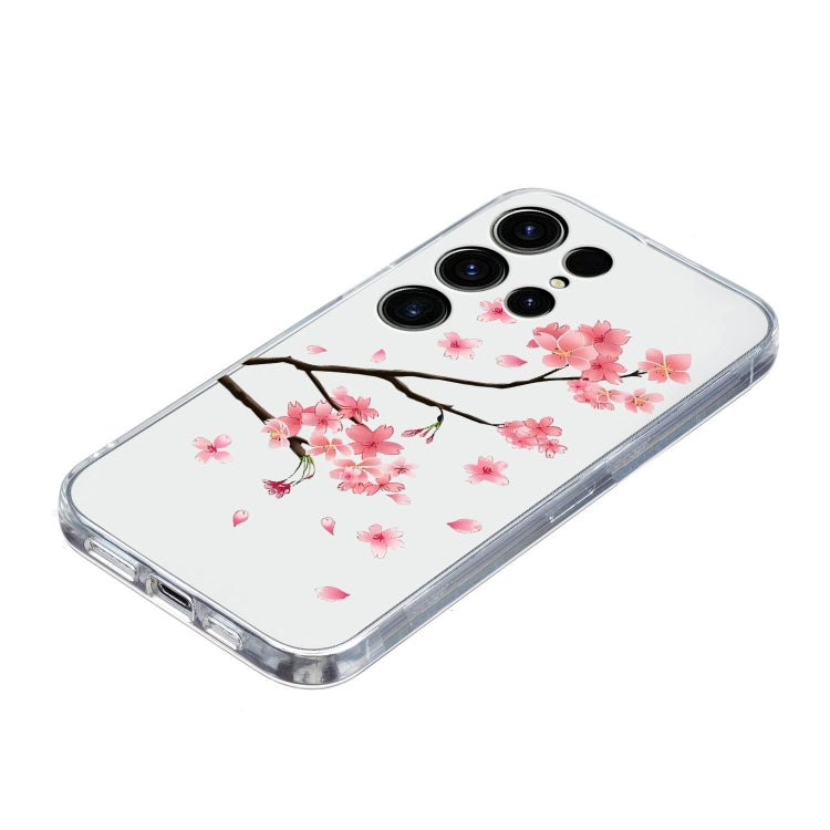 For Samsung Galaxy S25 Ultra 5G Colorful Painting Pattern TPU Phone Case(Plum Blossom) - Galaxy S25 Ultra 5G Cases by PMC Jewellery | Online Shopping South Africa | PMC Jewellery | Buy Now Pay Later Mobicred