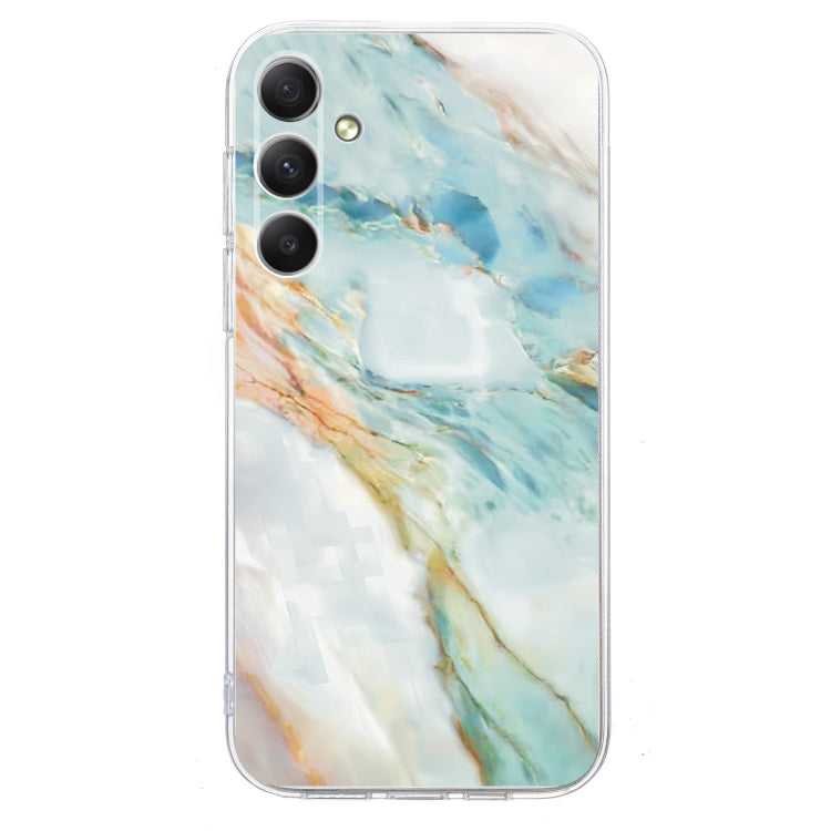 For Samsung Galaxy S25+ 5G Colorful Painting Pattern TPU Phone Case(Marble) - Galaxy S25+ 5G Cases by PMC Jewellery | Online Shopping South Africa | PMC Jewellery | Buy Now Pay Later Mobicred