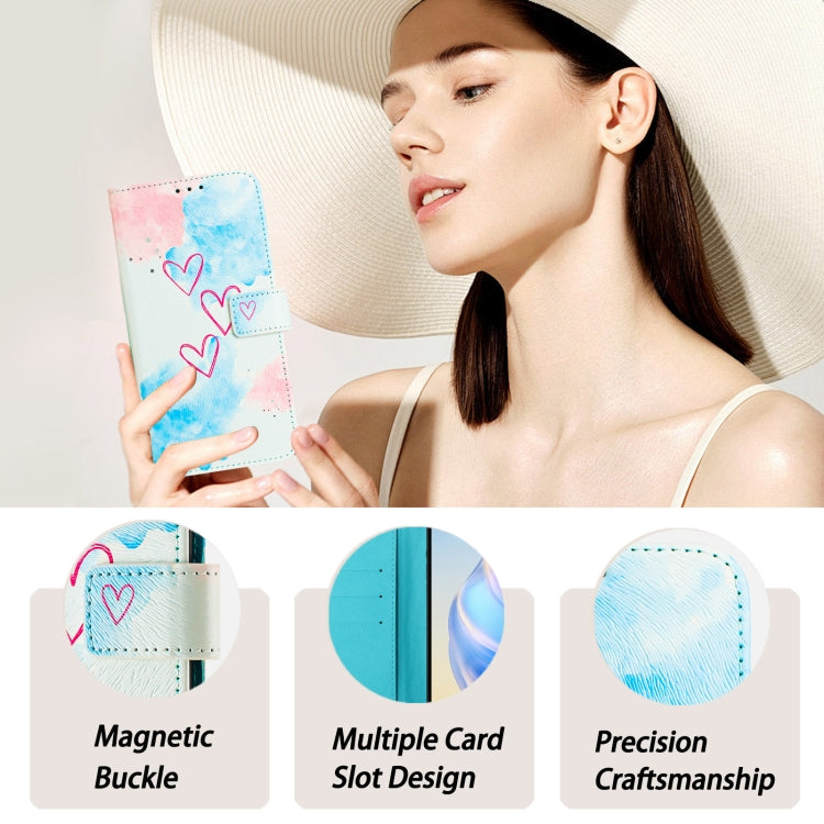 For iPhone 16e Art Colored Drawing Pattern Leather Phone Case(LOVE ME) - free shipping - PMC TechLife - Order now!