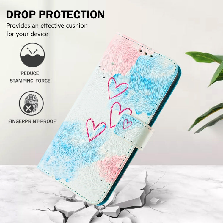 For iPhone 16e Art Colored Drawing Pattern Leather Phone Case(LOVE ME) - free shipping - PMC TechLife - Order now!