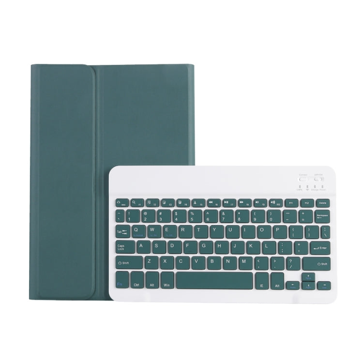 For Xiaomi Pad 7 / 7 Pro 11.2 inch A0N13 Ultra-thin Detachable Bluetooth Keyboard Leather Tablet Case(Dark Green) - Others Keyboard by PMC Jewellery | Online Shopping South Africa | PMC Jewellery | Buy Now Pay Later Mobicred