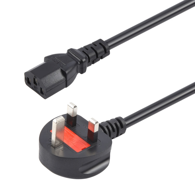 Big UK Plug Computer PC Power Cord 3 Pin Cable, Length:3m(Black) - Power Cord by PMC TechLife | Online Shopping South Africa | PMC TechLife | Buy Now Pay Later Mobicred