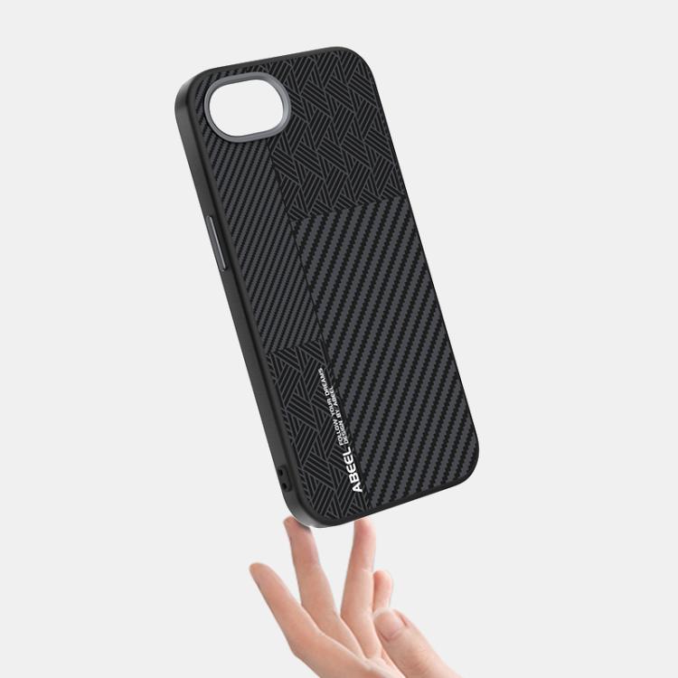 For iPhone 16e ABEEL 6D Micro Relief MagSafe Magnetic Phone Case(Green) - iPhone 16e Cases by PMC TechLife | Online Shopping South Africa | PMC TechLife | Buy Now Pay Later Mobicred