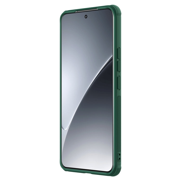 For Xiaomi 15 Pro NILLKIN Frosted Shield Pro Magnetic Phone Case(Green) - 15 Pro Cases by NILLKIN | Online Shopping South Africa | PMC Jewellery | Buy Now Pay Later Mobicred