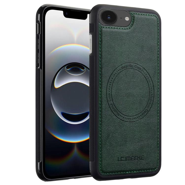 For iPhone 16e LC.IMEEKE Magsafe Phone Case(Green) - iPhone 16e Cases by LC.IMEEKE | Online Shopping South Africa | PMC TechLife | Buy Now Pay Later Mobicred