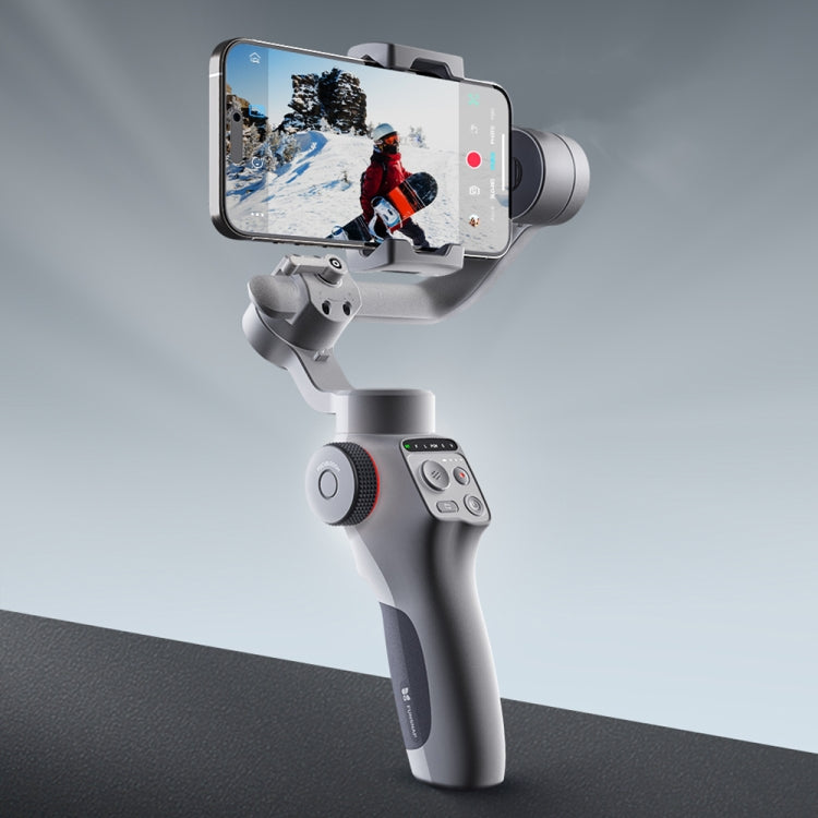 FUNSNAP Capture 5 Professional 3-Axis Handheld Gimbal Phone Live Stabilizer, Basic Version(Grey) - free shipping - PMC TechLife - Order now!