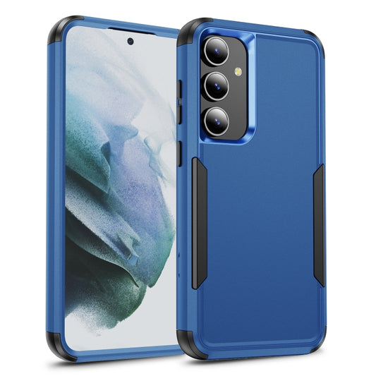 For Samsung Galaxy S25 5G TPU + PC Shockproof Protective Phone Case(Royal Blue + Black) - Galaxy S25 5G Cases by PMC Jewellery | Online Shopping South Africa | PMC Jewellery | Buy Now Pay Later Mobicred