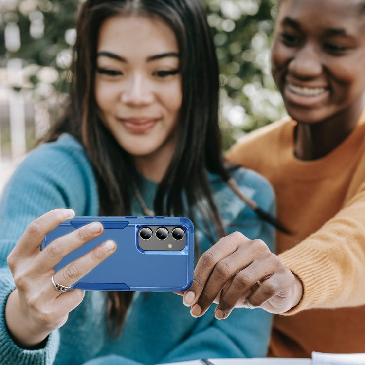 For Samsung Galaxy S25+ 5G TPU + PC Shockproof Protective Phone Case(Royal Blue) - Galaxy S25+ 5G Cases by PMC Jewellery | Online Shopping South Africa | PMC Jewellery | Buy Now Pay Later Mobicred