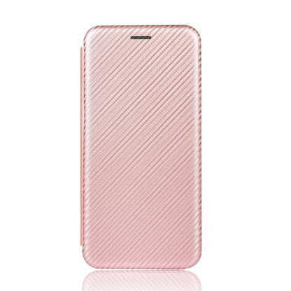 For Blackview A80 Carbon Fiber Texture Horizontal Flip TPU + PC + PU Leather Case with Card Slot(Pink) - More Brand by PMC Jewellery | Online Shopping South Africa | PMC Jewellery | Buy Now Pay Later Mobicred
