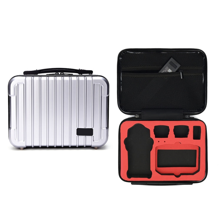 For DJI Mavic Air 2 Shockproof Portable ABS Suitcase Storage Bag Protective Box(Silver) -  by PMC Jewellery | Online Shopping South Africa | PMC Jewellery | Buy Now Pay Later Mobicred